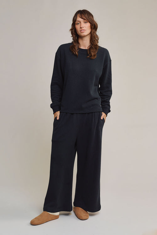 Campfire Fleece Sweatshirt | Jungmaven Hemp Clothing & Accessories / Color: