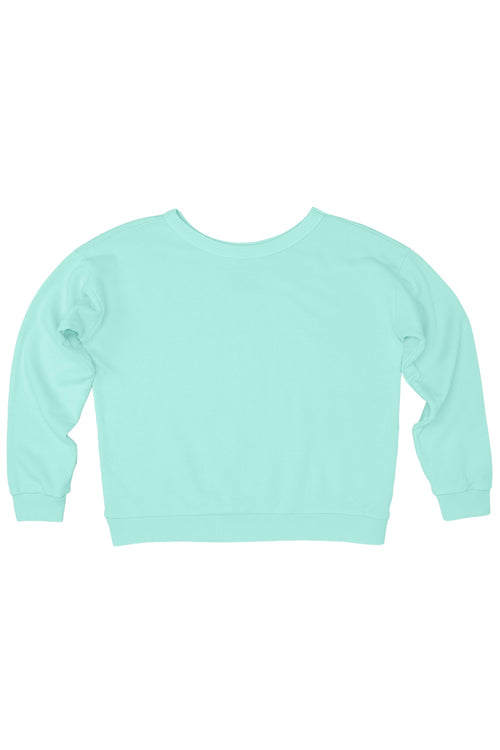 Crux Cropped Sweatshirt - Sale Colors | Jungmaven Hemp Clothing & Accessories / Color: Yucca