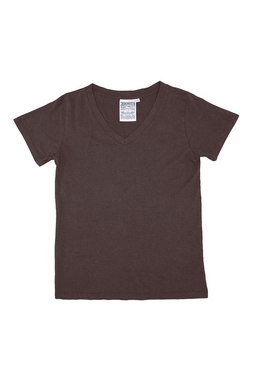 Paige V-neck | Jungmaven Hemp Clothing & Accessories / Color: Coffee Bean