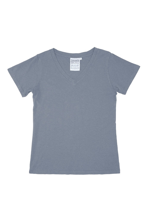 Paige V-neck | Jungmaven Hemp Clothing & Accessories / Color: Diesel Gray