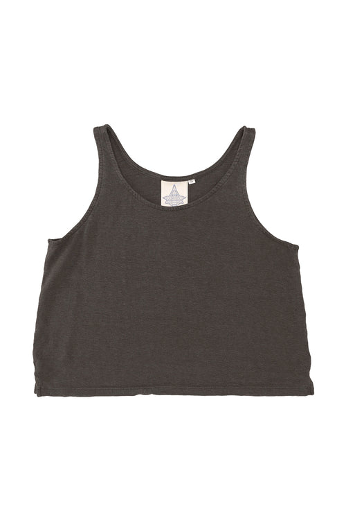 100% Hemp Cropped Tank | Jungmaven Hemp Clothing & Accessories / Color: Coffee Bean