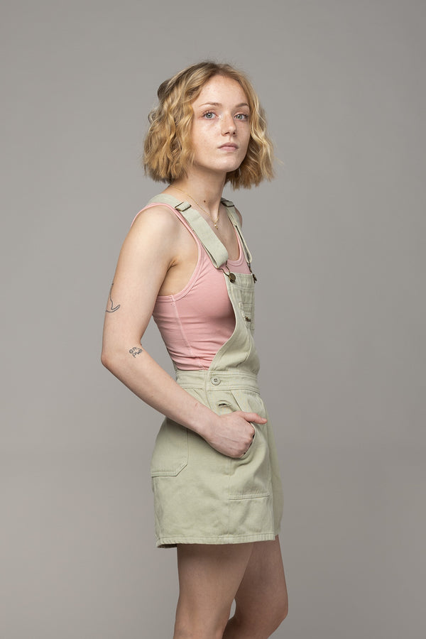 Alma Overall Twill Shorts | Jungmaven Hemp Clothing & Accessories / Color: