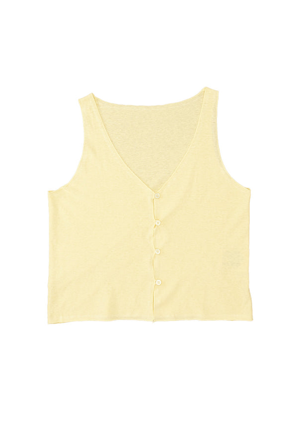 Anacapa Tank - Sale Colors | Jungmaven Hemp Clothing & Accessories / Color: Sunbleached Yellow