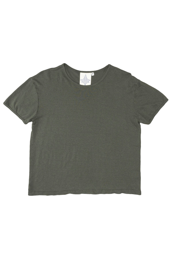 Aurora 100% Everyday Hemp Tee | Jungmaven Hemp Clothing & Accessories / Color: Olive Green