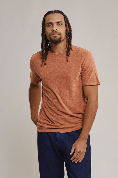 Baker Tee | Jungmaven Hemp Clothing & Accessories / model_desc: Davonis 6’0” wearing M 