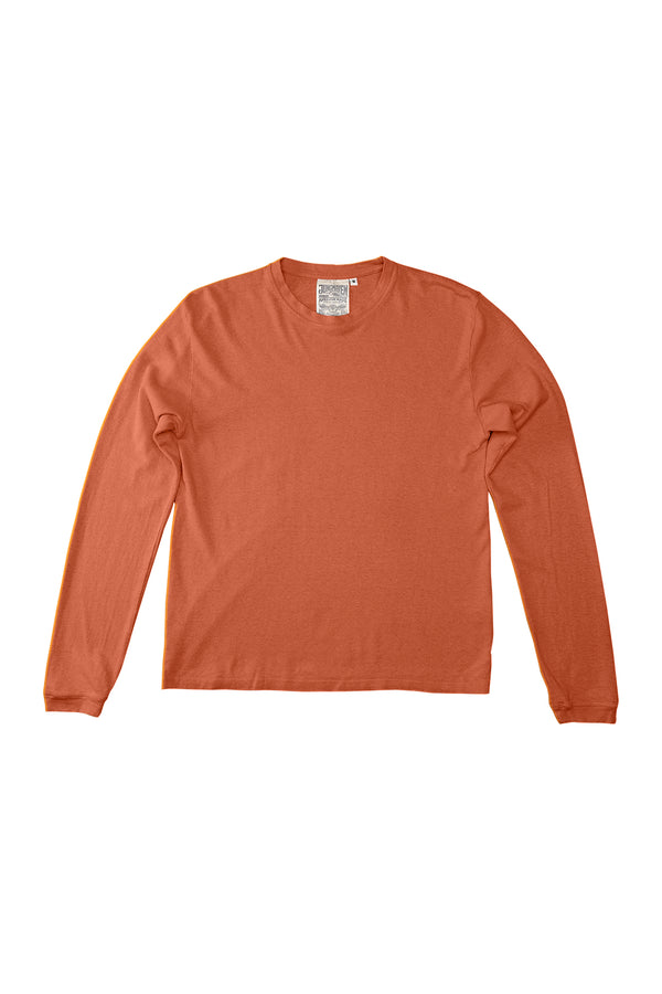 Baja Long Sleeve Tee - Sale Colors | Jungmaven Hemp Clothing & Accessories / Color: Burnt Orange