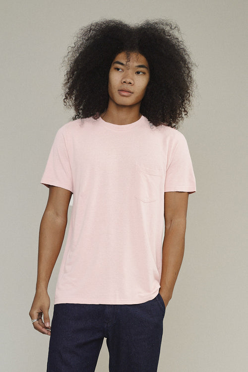Baja Pocket Tee - Sale Colors | Jungmaven Hemp Clothing & Accessories / model_desc: Chaz is 6’2” wearing L