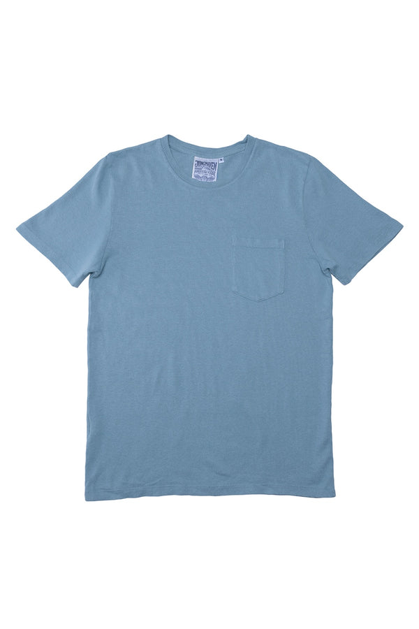 Baja Pocket Tee - Sale Colors | Jungmaven Hemp Clothing & Accessories / Color: Blue Heaven
