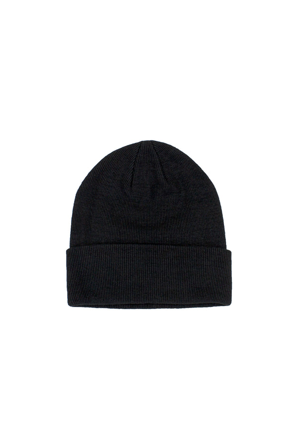 Walla Walla Beanie | Jungmaven Hemp Clothing & Accessories / Color: Black
