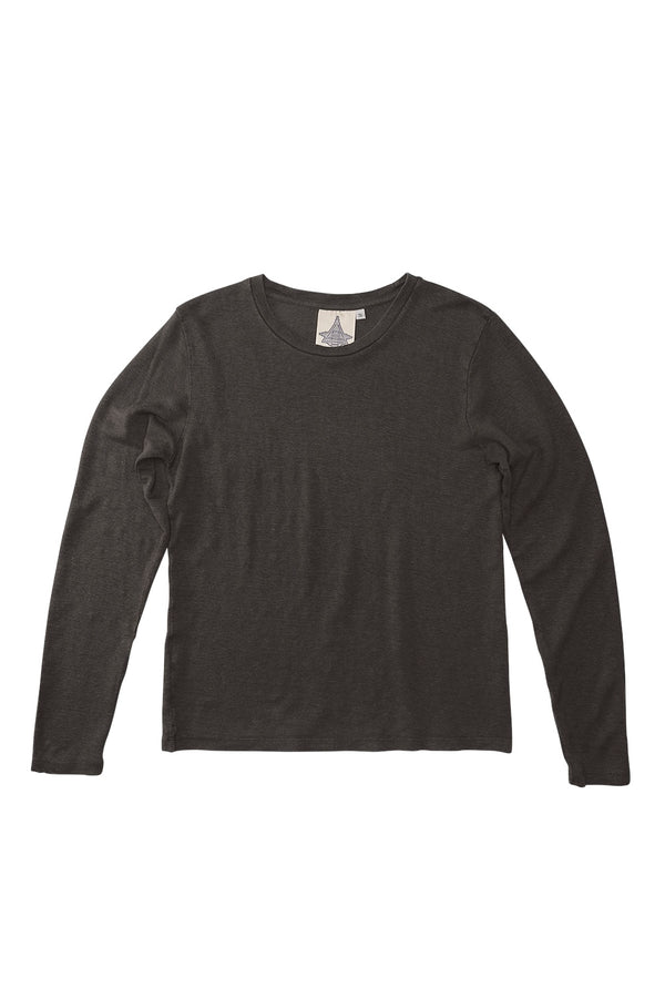 Bishop 100% Hemp Long Sleeve Tee | 10oz | Jungmaven Hemp Clothing & Accessories / Color: Coffee Bean