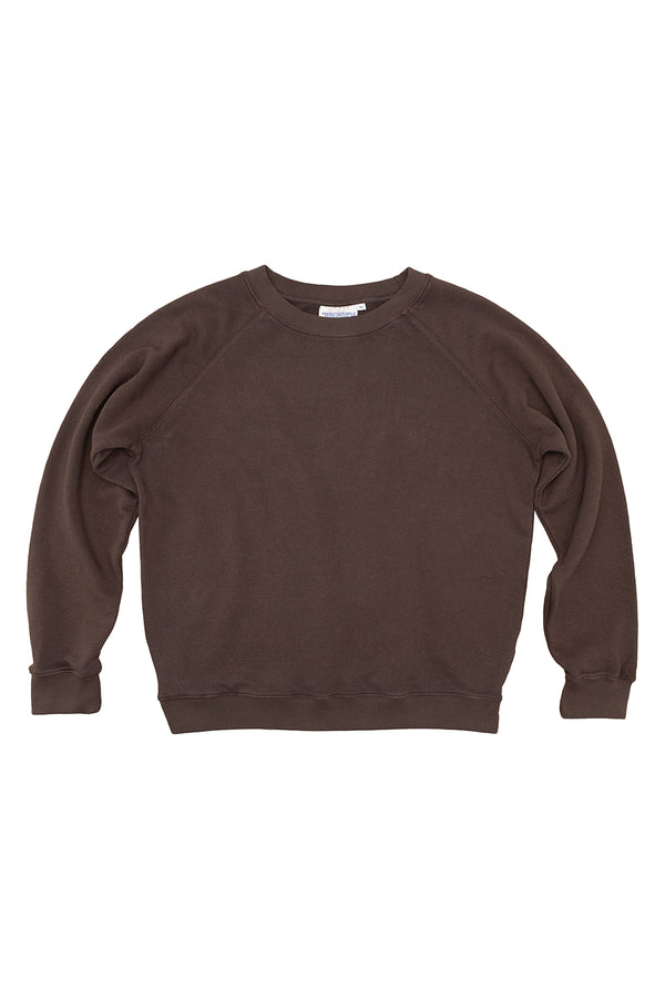 Bonfire Raglan Sweatshirt | Jungmaven Hemp Clothing & Accessories / Color: Coffee Bean