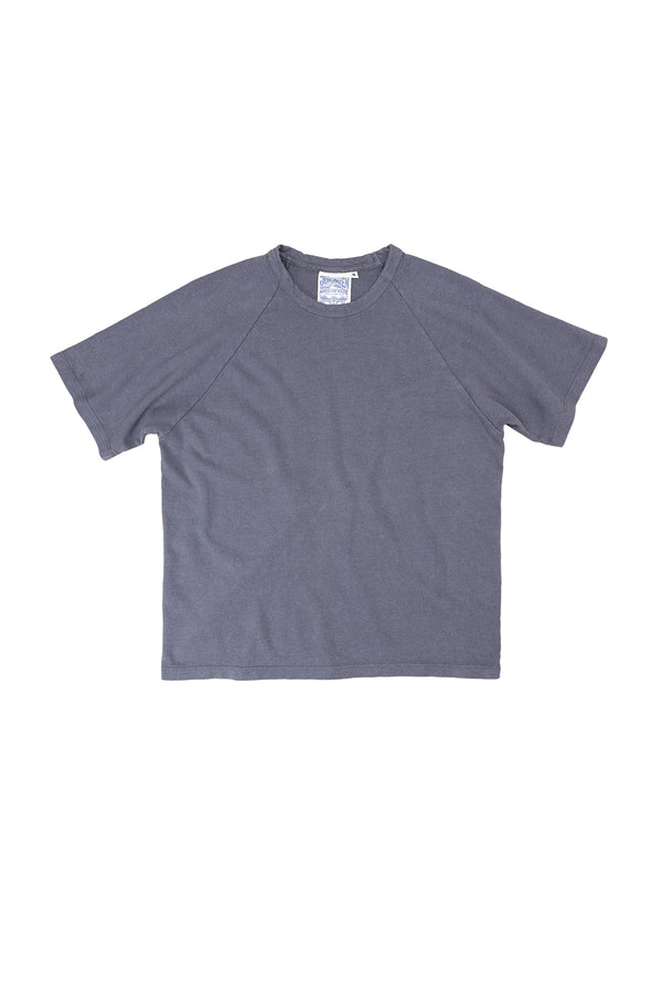 Boulder Raglan Tee | Jungmaven Hemp Clothing & Accessories / Color: Diesel Gray