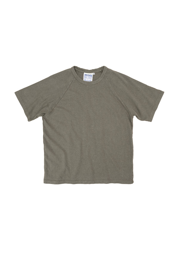 Boulder Raglan Tee | Jungmaven Hemp Clothing & Accessories / Color: Olive Green