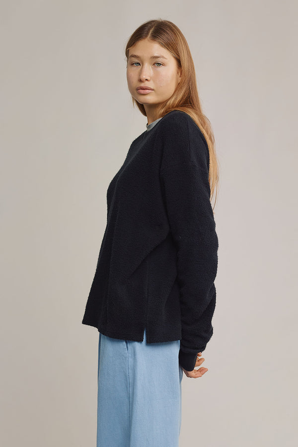 Campfire Sherpa Sweatshirt | Jungmaven Hemp Clothing & Accessories / Color: