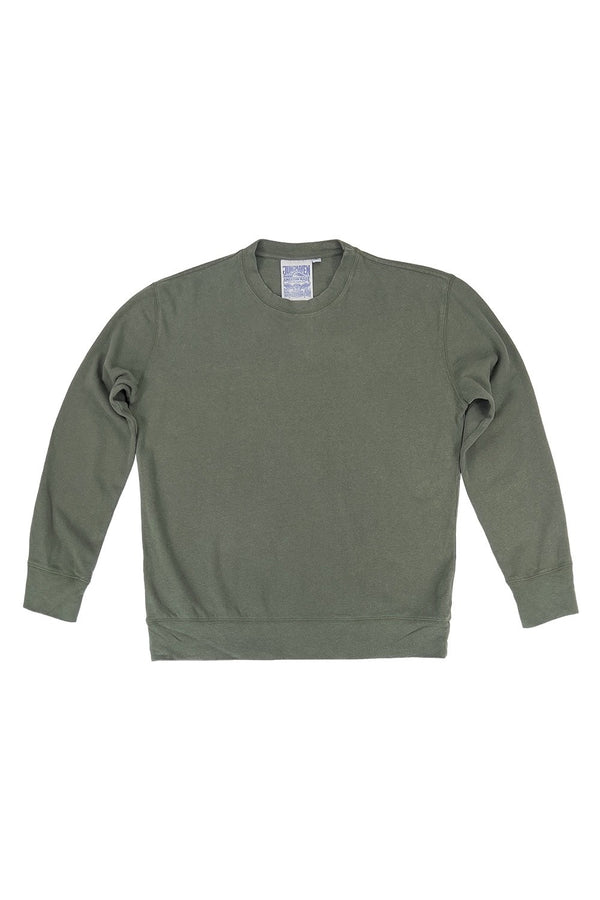 California Pullover | Jungmaven Hemp Clothing & Accessories / Color: Olive Green