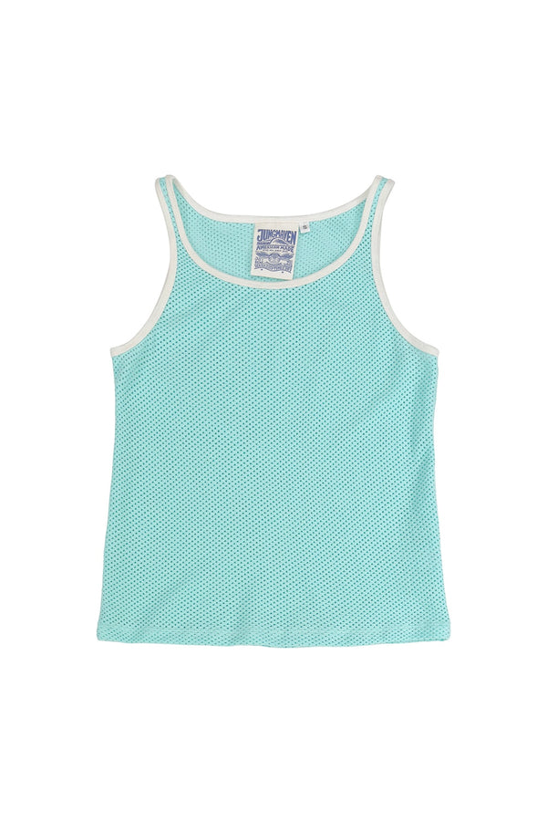 Calobo Mesh Tank - Sale Colors | Jungmaven Hemp Clothing & Accessories / Color: Oasis Blue