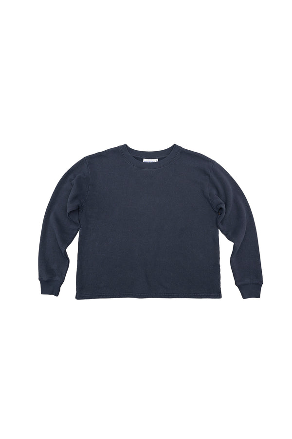 Campfire Fleece Sweatshirt | Jungmaven Hemp Clothing & Accessories / Color: Navy