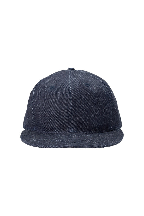 Field Cap | Jungmaven Hemp Clothing & Accessories / Color: Dark Denim with Lt. Gray