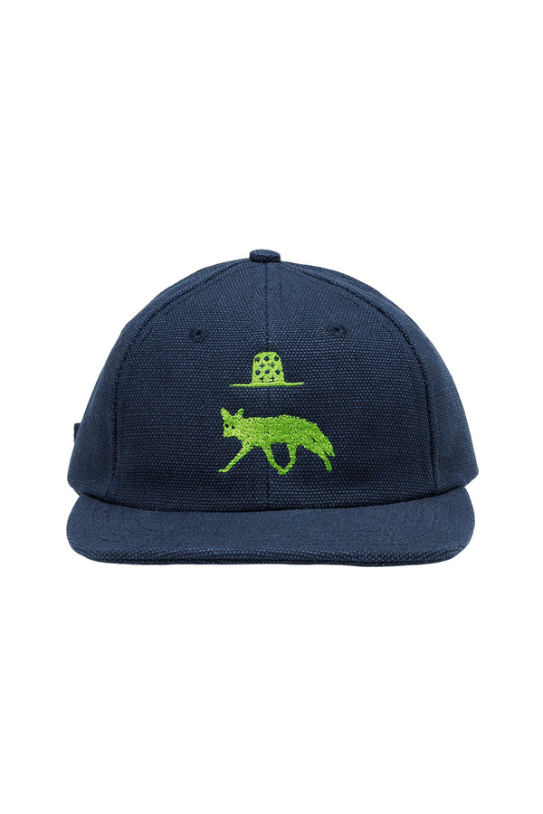 Coyote Chelan Canvas Cap | Jungmaven Hemp Clothing & Accessories / Color: Navy