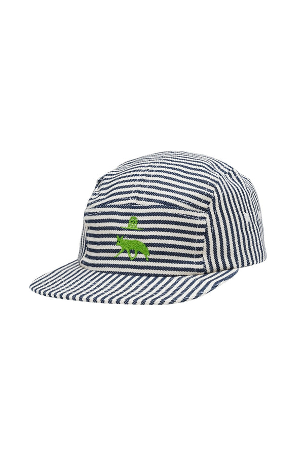 Hickory Stripe Cap | Jungmaven Hemp Clothing & Accessories / Color: Wide Stripe w/ Green