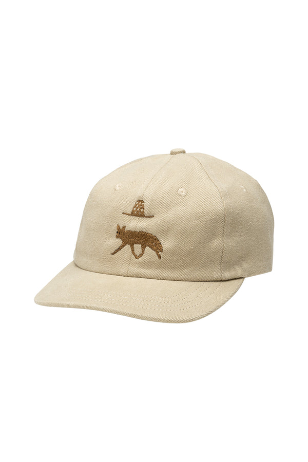 Twill Coyote Cap | Jungmaven Hemp Clothing & Accessories / Color: Desert Khaki