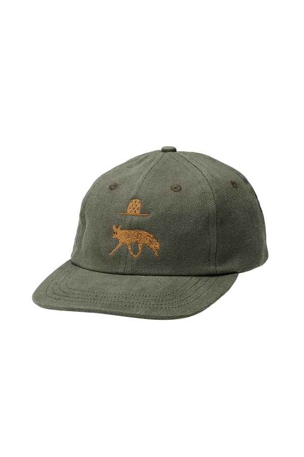 Twill Coyote Cap | Jungmaven Hemp Clothing & Accessories / Color: Olive Green