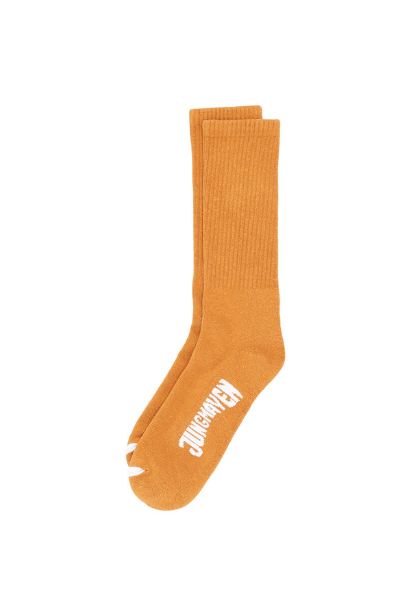 Hemp Crew Socks | Jungmaven Hemp Clothing & Accessories / Color: Copper Row