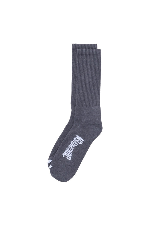 Hemp Crew Socks | Jungmaven Hemp Clothing & Accessories / Color: Diesel Gray