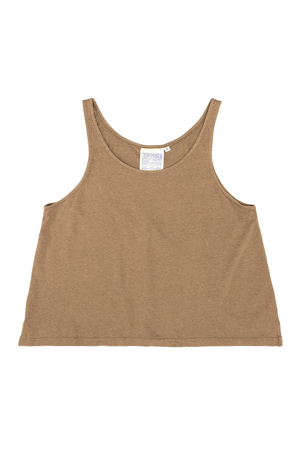 Cropped Tank | Jungmaven Hemp Clothing & Accessories / Color: Coyote 
