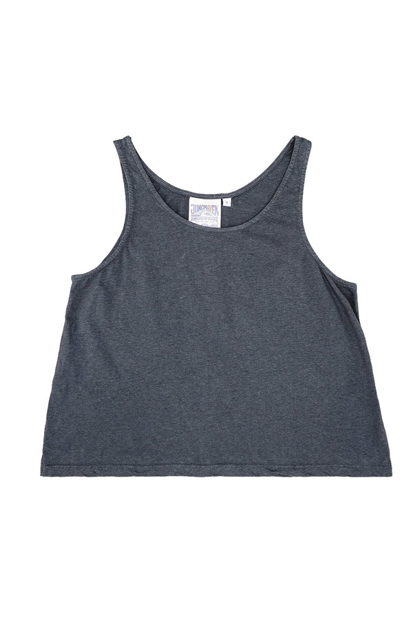 Cropped Tank | Jungmaven Hemp Clothing & Accessories / Color: Diesel 