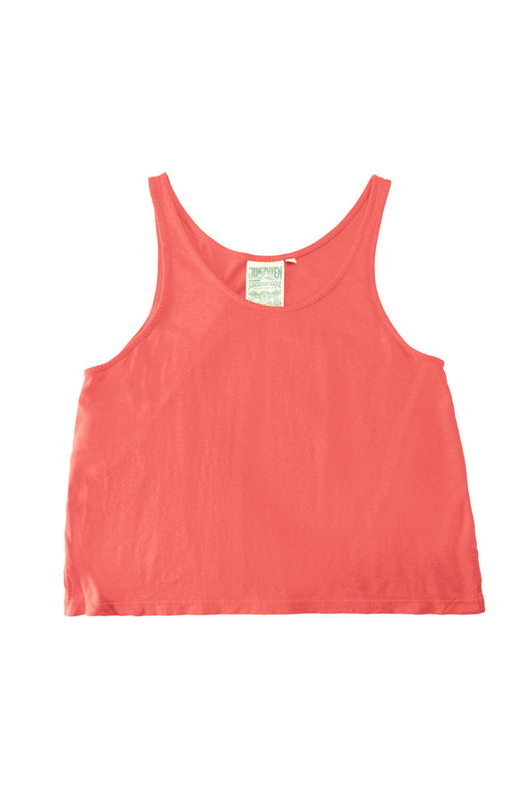 Cropped Tank - Sale Colors | Jungmaven Hemp Clothing & Accessories / Color: Poppy Red