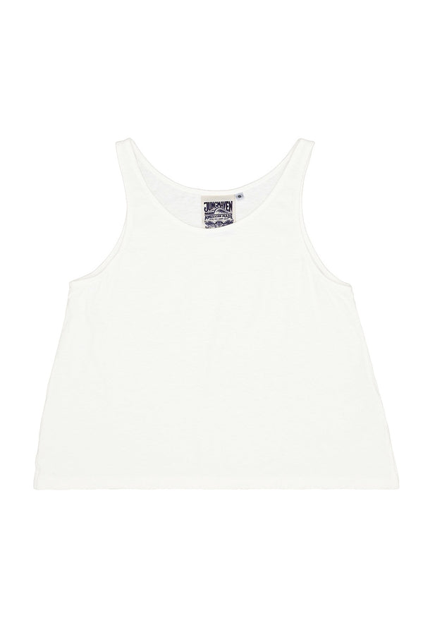 Cropped Tank | Jungmaven Hemp Clothing & Accessories / Color: Washed White