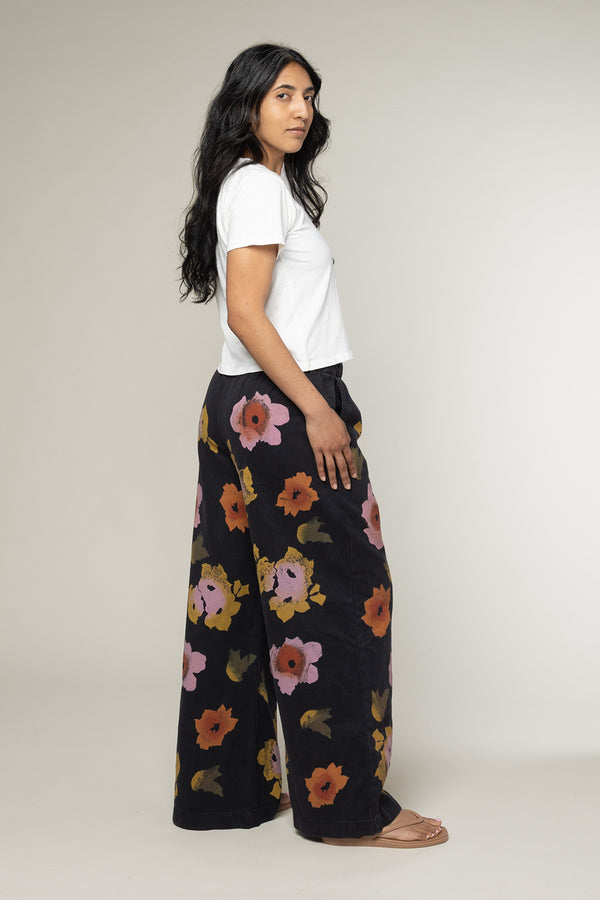 Floral Disco Twill Pant | Jungmaven Hemp Clothing & Accessories / Color: 