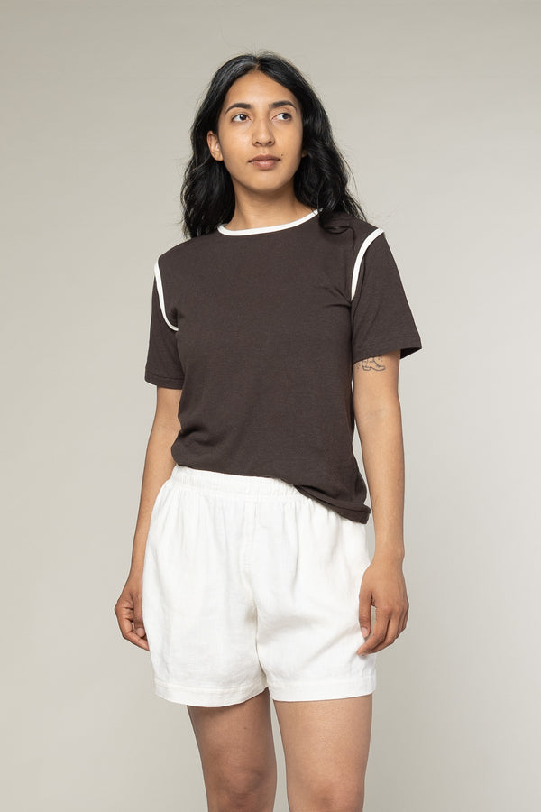 Dunphy Tee | Jungmaven Hemp Clothing & Accessories / model_desc: Davina is 5’7” wearing M