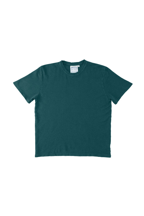Durango Pique Tee| Jungmaven Hemp Clothing & Accessories / Color: Deep Teal