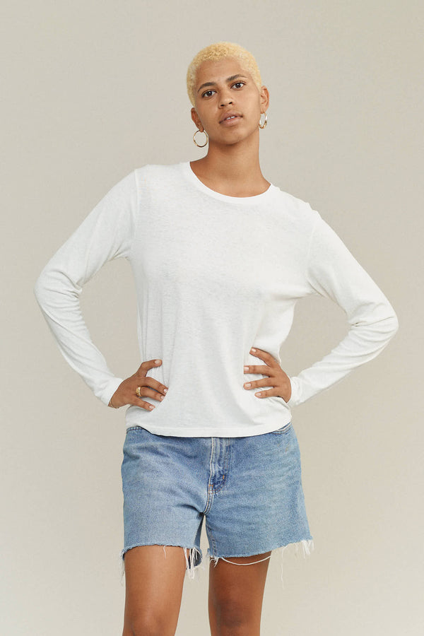 Encanto Long Sleeve Tee | Jungmaven Hemp Clothing & Accessories / Color: