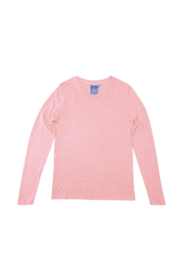 Heathered Encanto Long Sleeve Tee | Jungmaven Hemp Clothing & Accessories / Color: Rose Water