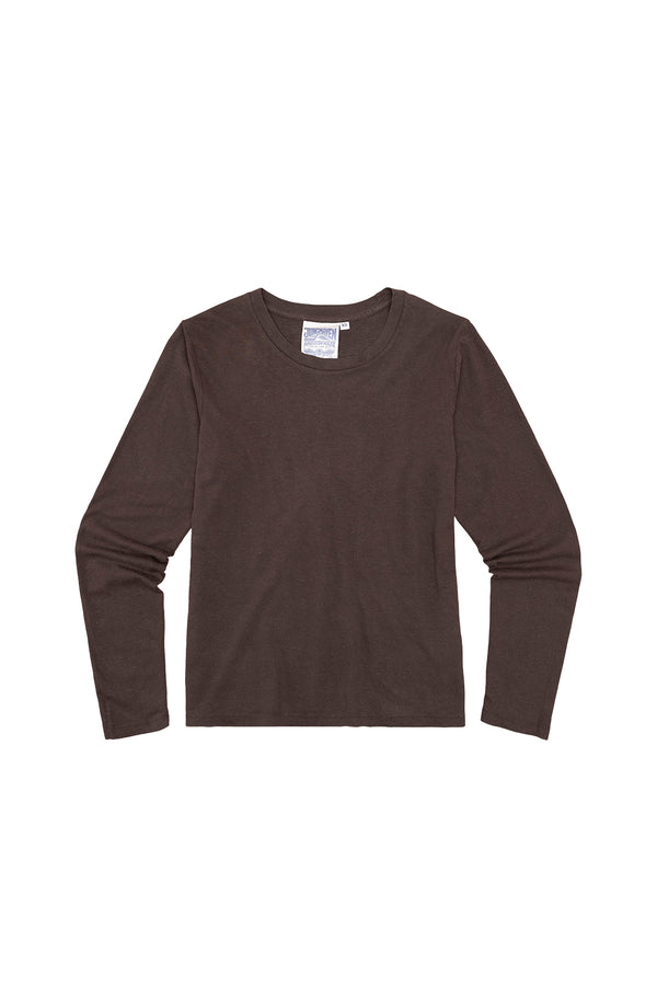 Encanto Long Sleeve Tee | Jungmaven Hemp Clothing & Accessories / Color: Coffee Bean