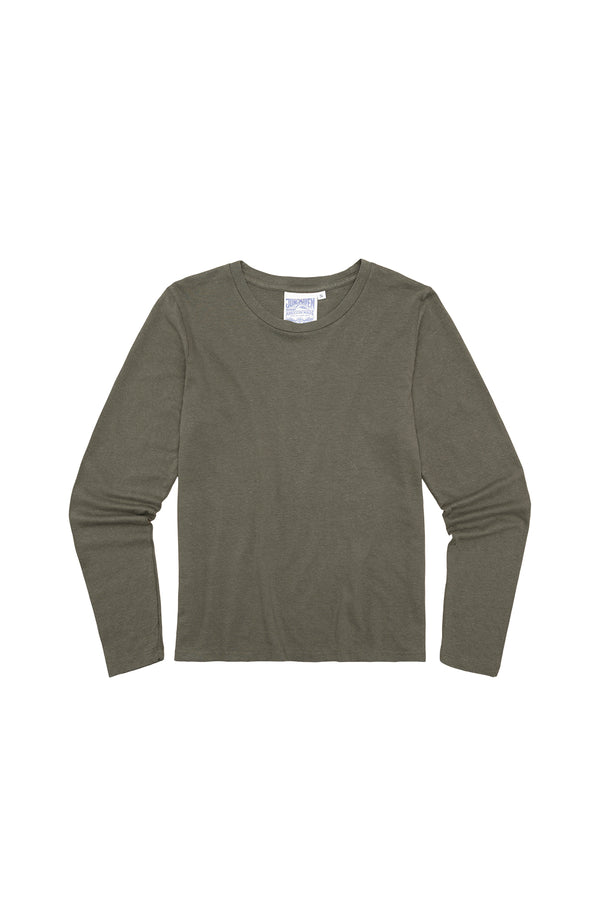 Encanto Long Sleeve Tee | Jungmaven Hemp Clothing & Accessories / Color: Olive Green