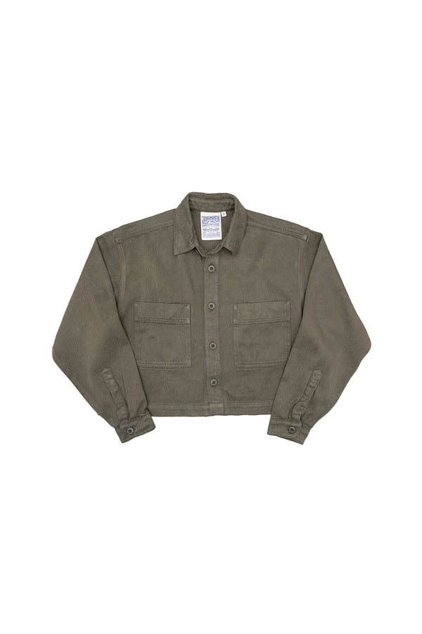Harley Jacket | Jungmaven Hemp Clothing & Accessories / Color: Olive Green