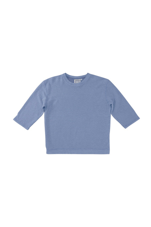 Heathered Duke 3/4 Sleeve Sherpa | Jungmaven Hemp Clothing & Accessories / Color: Wisteria