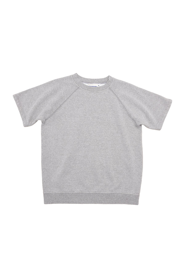 Heathered Magnuson Short Sleeve Raglan | Jungmaven Hemp Clothing & Accessories / Color: Athletic Gray