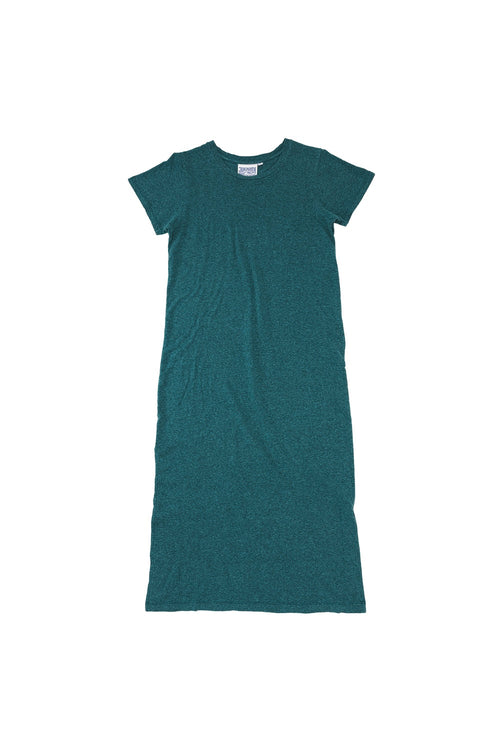 Heathered Sydney Dress | Jungmaven Hemp Clothing & Accessories / Color: Deep Teal
