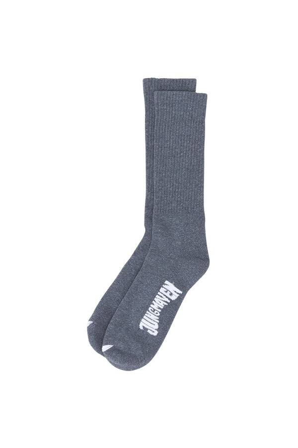 Hemp Crew Socks | Jungmaven Hemp Clothing & Accessories / Color: Diesel Gray