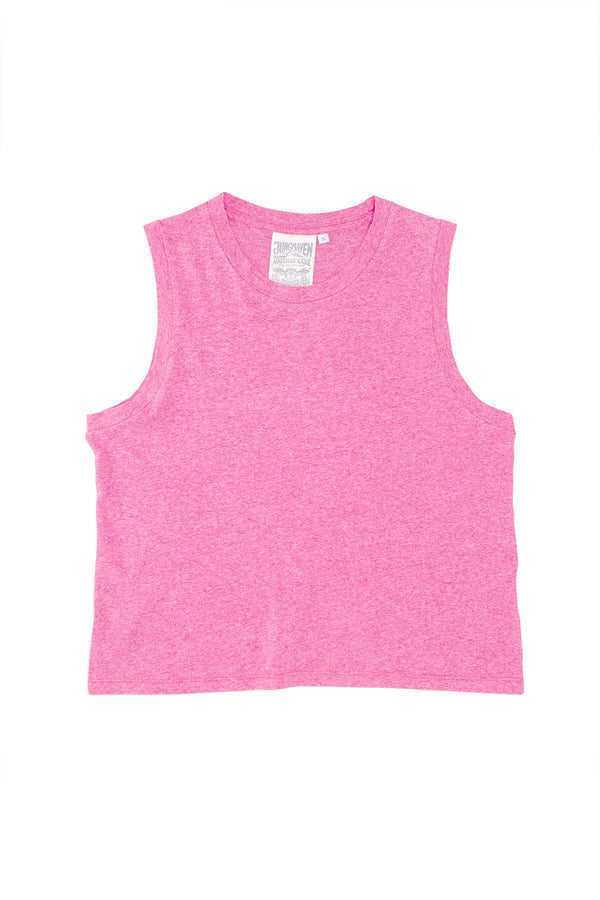 Heathered Phoenix Muscle Tee  | Jungmaven Hemp Clothing & Accessories / Color: Electric Fuchsia