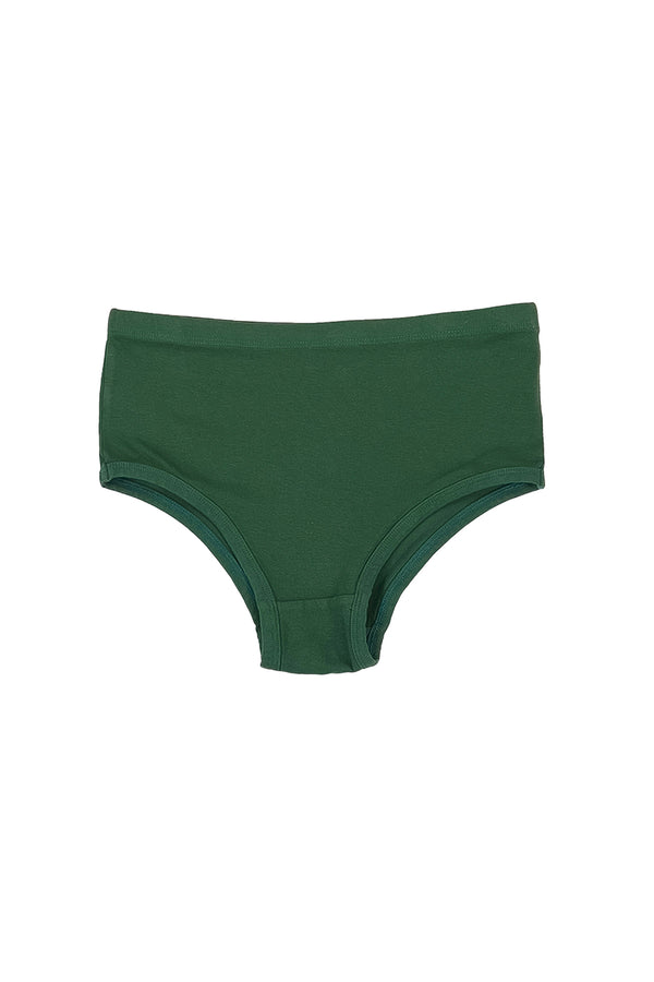 High Waist Brief - Sale Colors | Jungmaven Hemp Clothing & Accessories / Color: Hunter Green