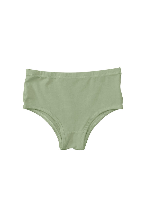 High Waist Brief - Sale Colors | Jungmaven Hemp Clothing & Accessories / Color: Pistachio