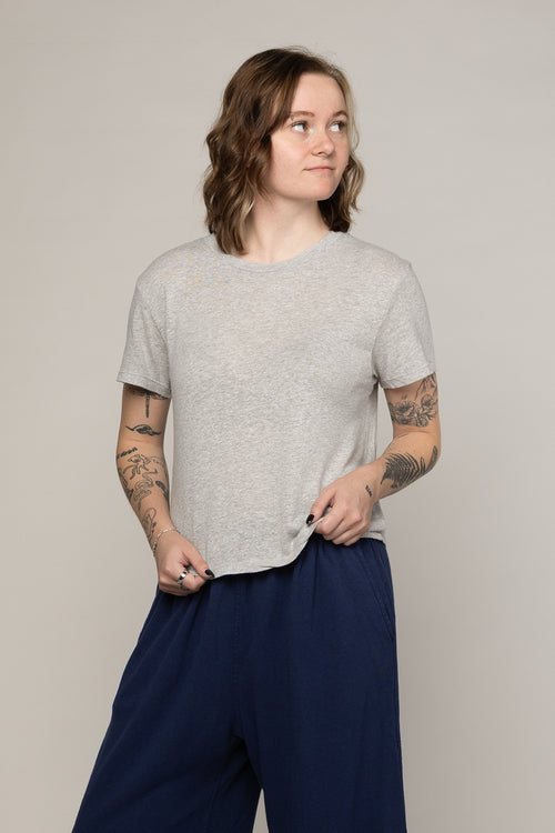 Lima Cropped Tee | Jungmaven Hemp Clothing & Accessories / Color: