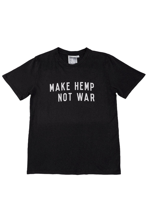 Make Hemp Not War  Jung Tee | Jungmaven Hemp Clothing & Accessories / Color: Black