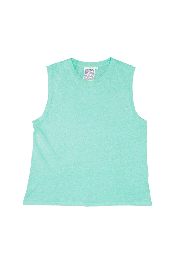 Heathered Malibu Muscle Tee | Jungmaven Hemp Clothing & Accessories / Color: Yucca